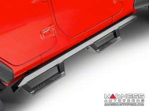 Jeep Wrangler JL Nerf Bar - EpYx Style - N-Fab - Textured Black